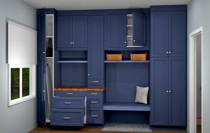 22 Clever IKEA Hacks That Don't Look Like IKEA At All - Decor Hint Stylish Mudroom Storage From IKEA Units