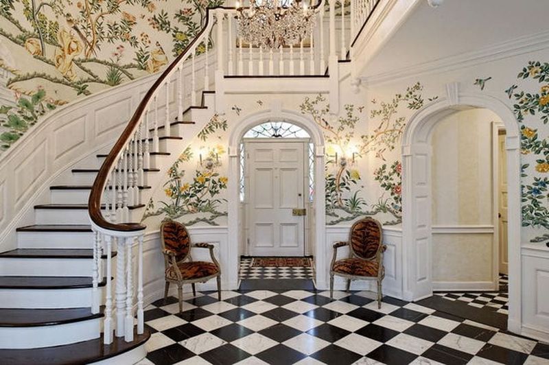 5 New Jersey Style Staples Designers Still Swear By - Decor Hint Classic black-and-white tiled entryways