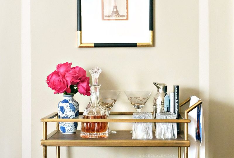 Rediscover 7 Pieces From Boomer Homes That Colorado Designers See Trending And 5 Always Chic Picks - Decor Hint Vintage Bar Carts