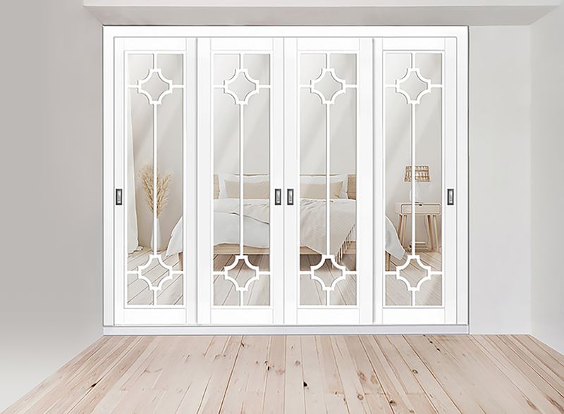 Mirrored Closet Doors