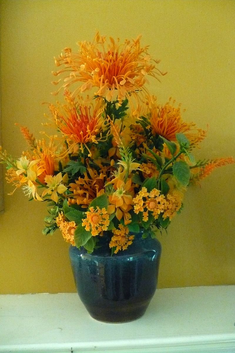 Plastic Flower Arrangements (Don't Bother)