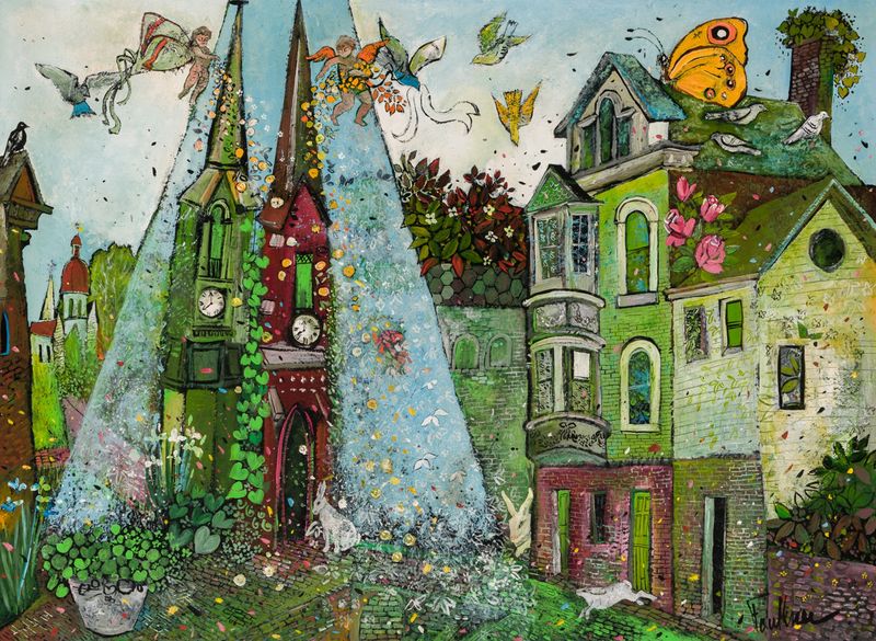 Henry Faulkner's Radiant Paintings