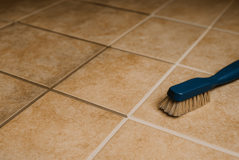 Unsealed Grout