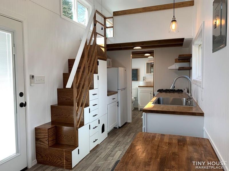 Think Small Live Large 13 Tiny Homes Full Of Surprising Charm - Decor Hint Tiny House on Wheels with Loft