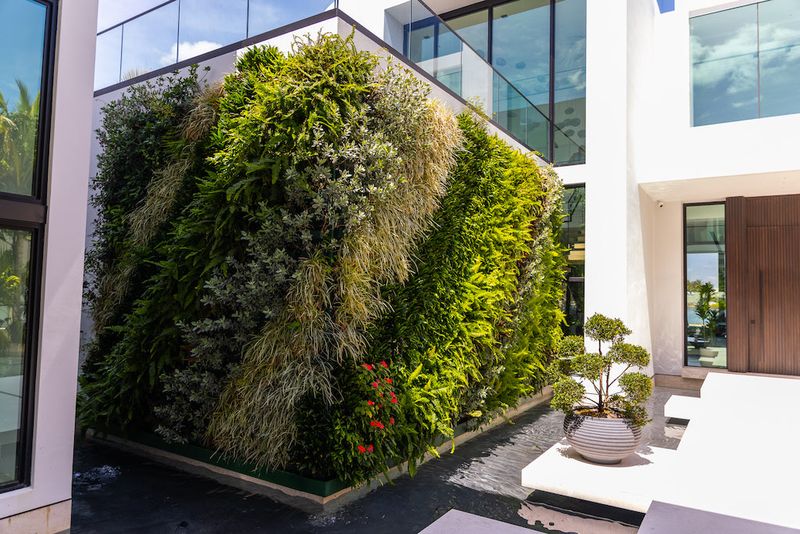 12 Stunning Outdoor Spaces Turning Heads Across Florida Neighborhoods - Decor Hint Vertical Gardens And Living Walls For Small Yards