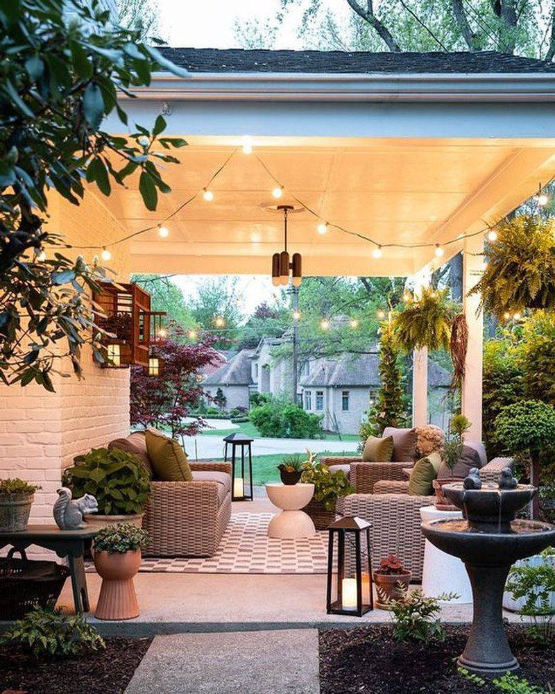 24 Screened-In Porch Ideas That Will Make Your Home The Ultimate Retreat - Decor Hint Soft Throw Blankets and Pillows
