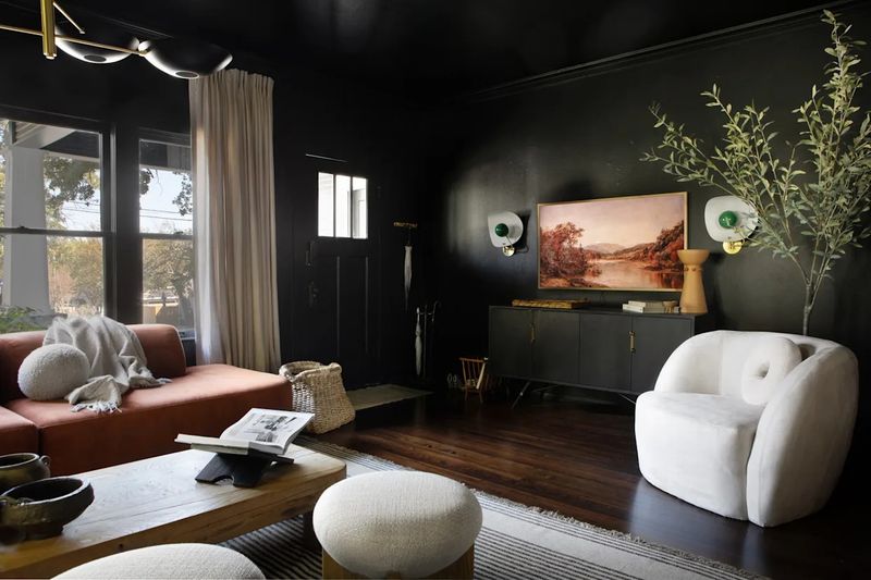 11 Common Decor Errors That Shrink The Look Of Your Home - Decor Hint Dark Wall Colors Everywhere