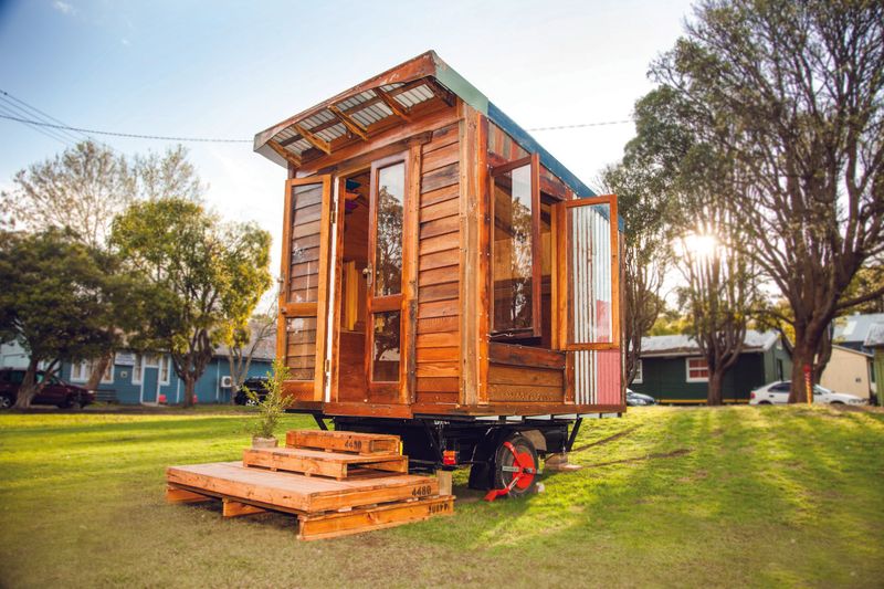 Tour 11 Tiny Homes Built From Recycled Materials - Decor Hint Eco-Wagon Tiny House