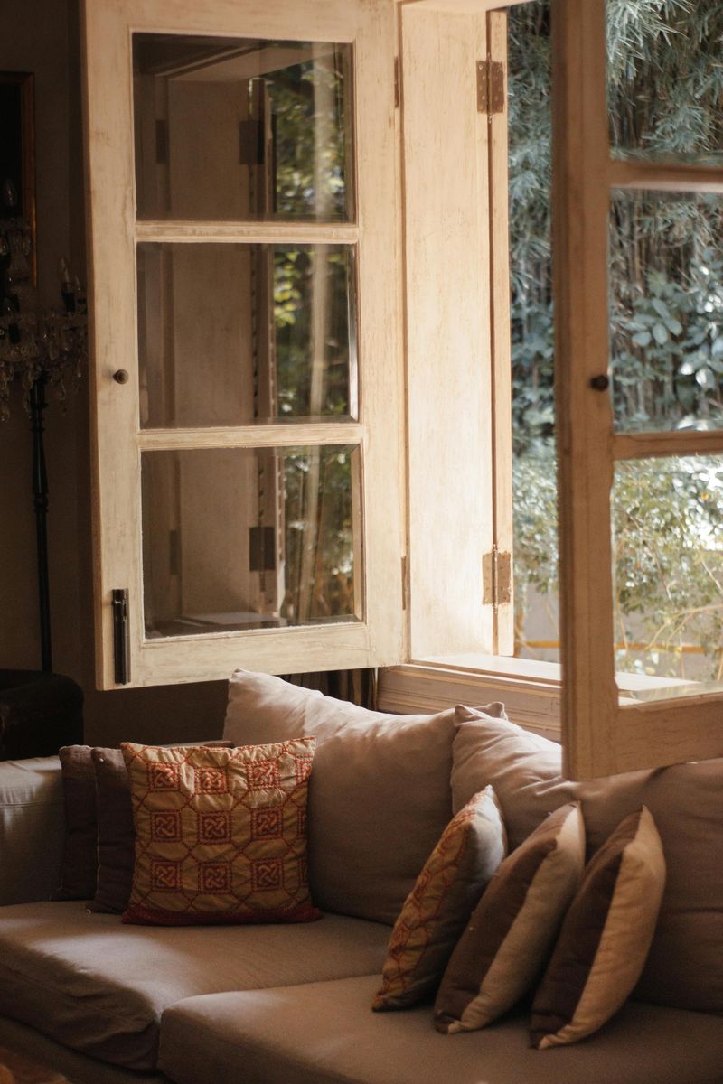Faded Throw Pillows