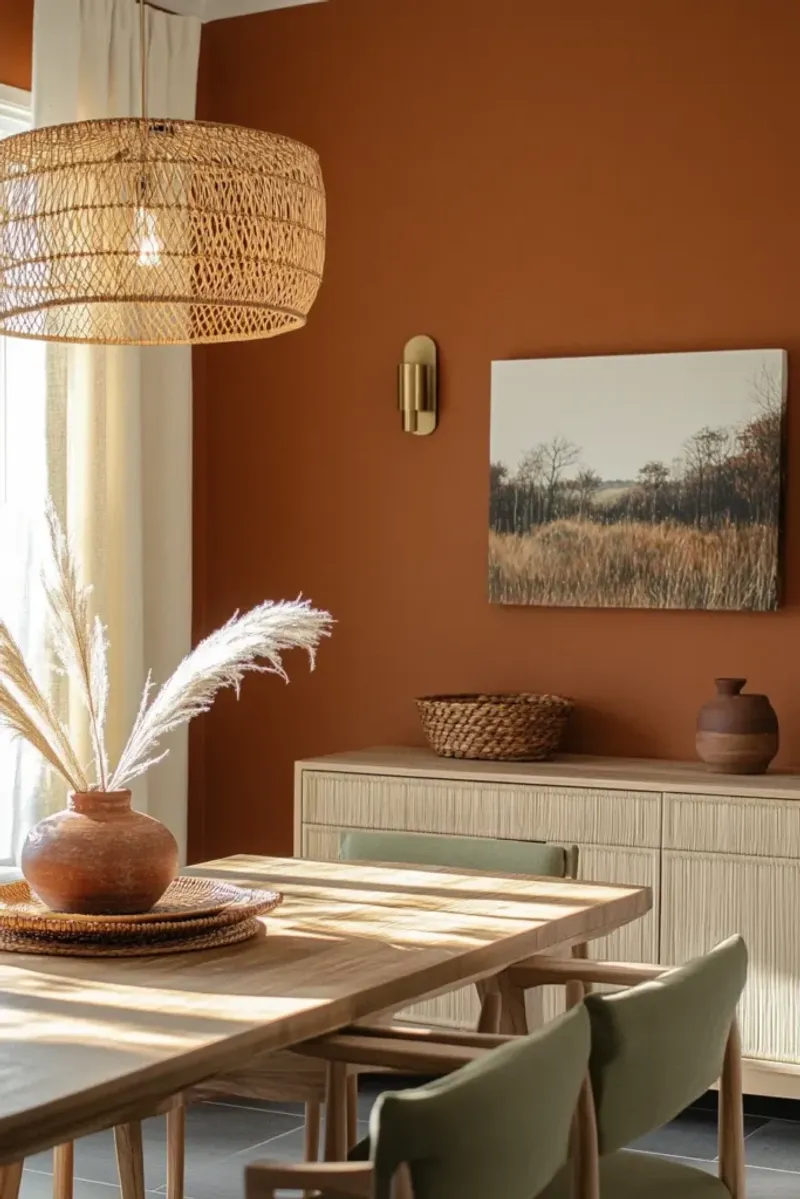 15 Retro Paint Shades Designers Are Loving Again - Decor Hint Terracotta Clay