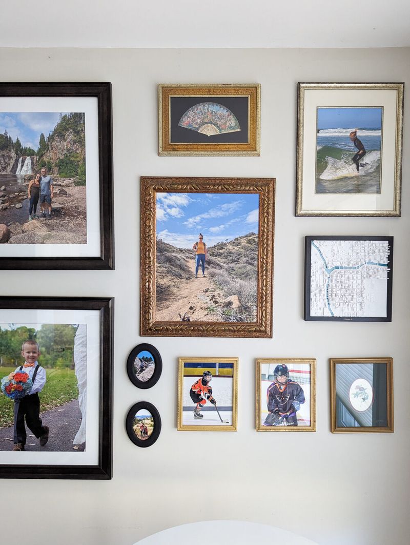 18 Decor Ideas That Don't Cost Much - Decor Hint Hang a Gallery Wall with Personal Photos