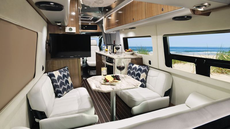 17 Motorhomes Perfect For Retired Couples Living The Dream - Decor Hint Airstream Interstate 24GT: Iconic Style Meets Modern Convenience