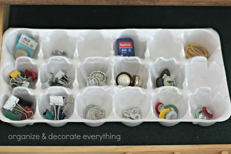 Egg Cartons for Holiday Ornaments