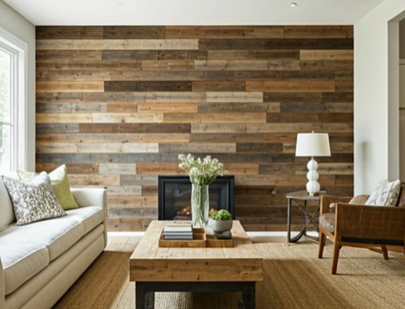Reclaimed Wood Accent Walls