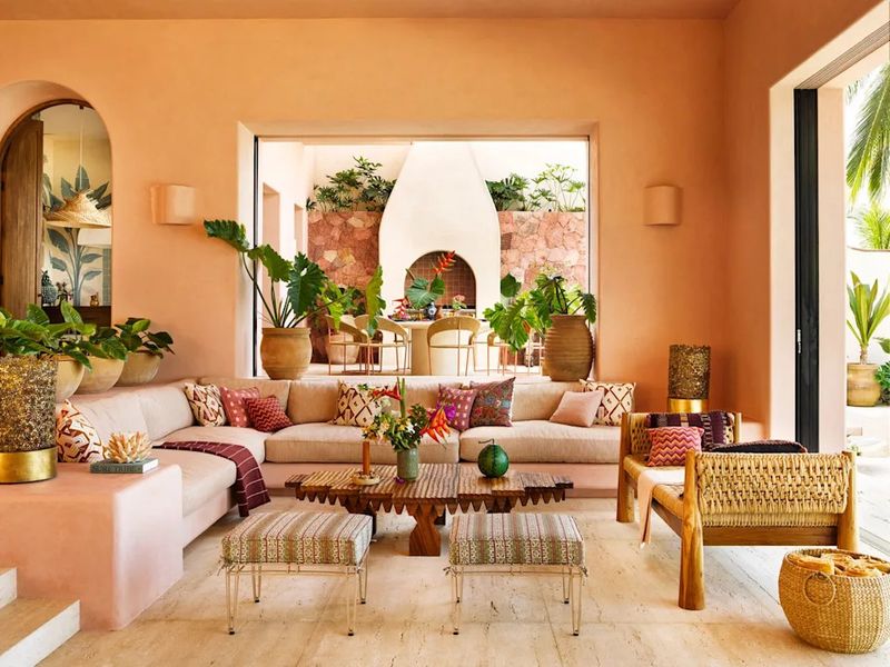 Terracotta Sofas Capture San Antonio's Warmth