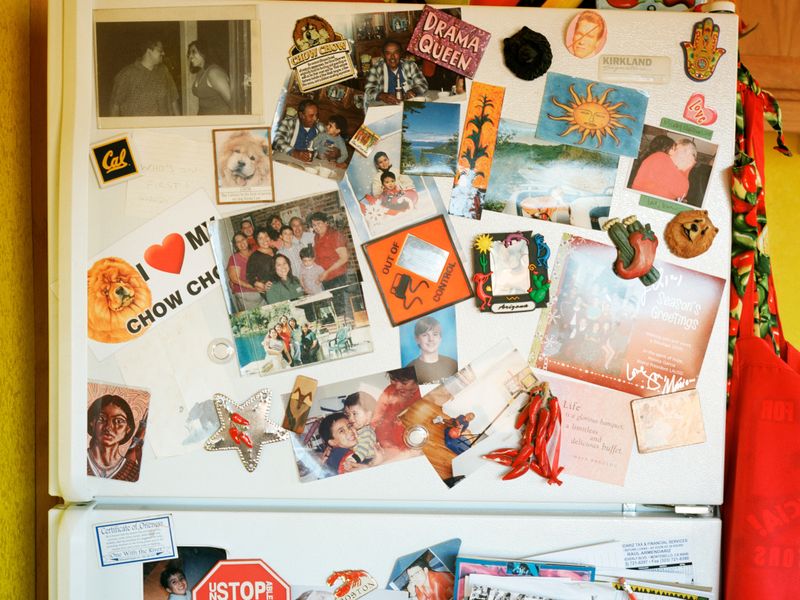 29 Kitchen "Icks" That Immediately Turn Off Homebuyers, According to Interior Designers - Decor Hint Overcrowded Refrigerator Exterior
