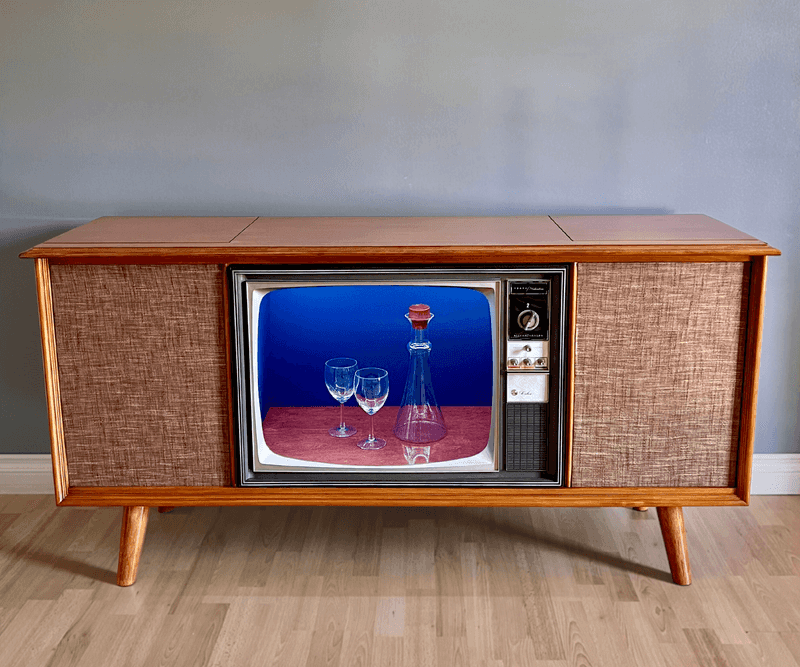 Vintage TV Stands And Consoles
