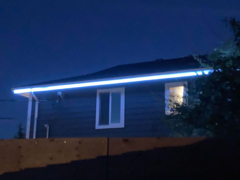 Harsh Spotlights Shining into Neighbor Windows
