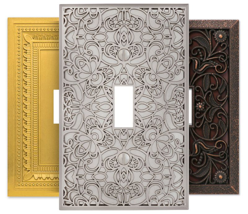 Designers Say These 20 Items Are Aging Your Home Instantly - Decor Hint Plastic Switch Plates and Outlet Covers