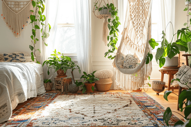 These 22 Bedroom Rug Ideas Complete The Perfect Sanctuary - Decor Hint Boho Patterned Rugs