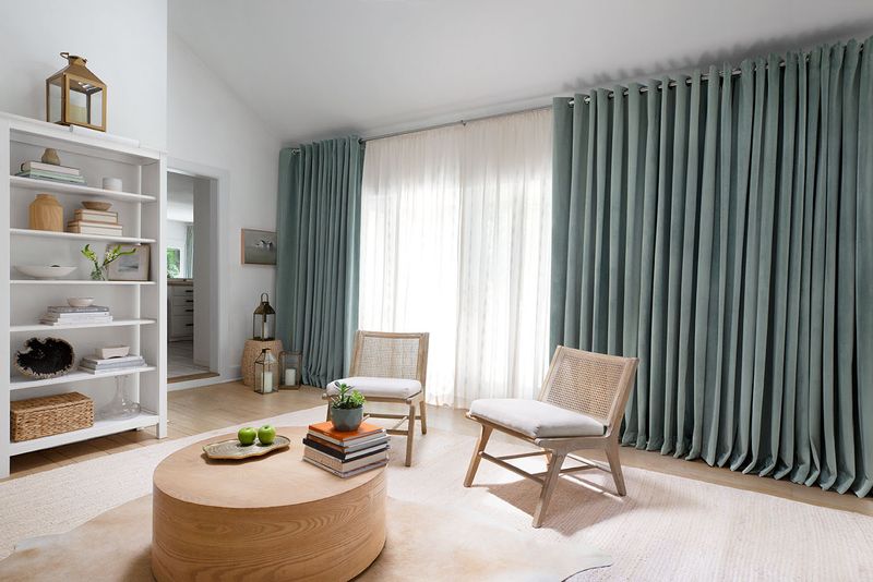 Say Goodbye To These 8 California Home Trends (Before 3 More Join Them By 2030) - Decor Hint Heavy Drapery And Curtains Float Away