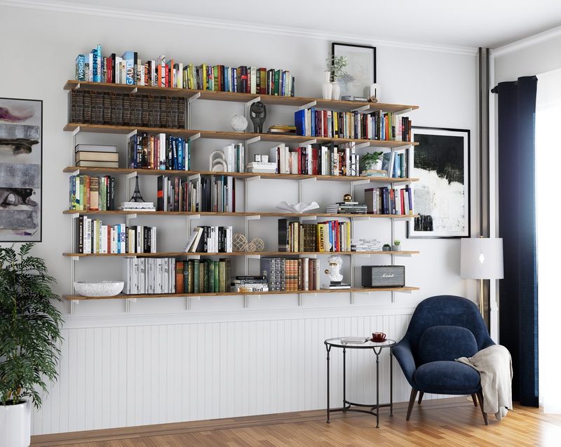 17 Mindful Decorating Ideas For Small Apartments - Decor Hint Floating Shelves Save Floor Space