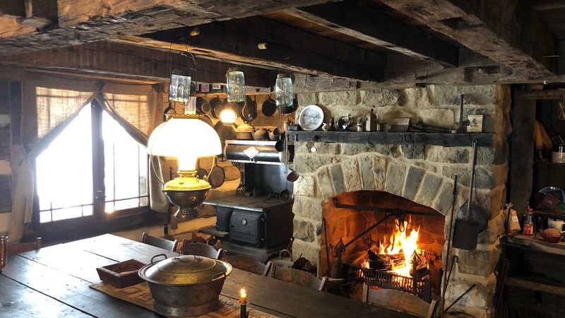 Stone Fireplaces or Wood-Burning Stoves