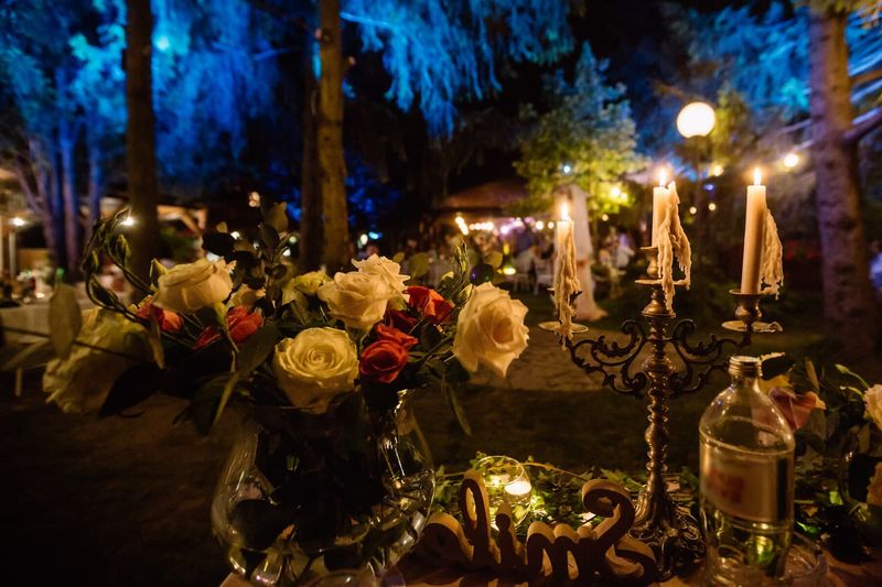 9 Simple, Chic Ideas To Give Your Garden Party A Stunning Wow Factor - Decor Hint Vintage Candlesticks And Mood Lighting