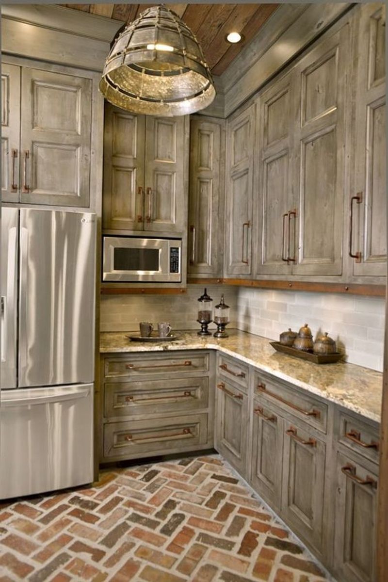 20 Outdated Kitchen Cabinet Styles Designers Say To Avoid - Decor Hint Distressed or Antiqued Finishes