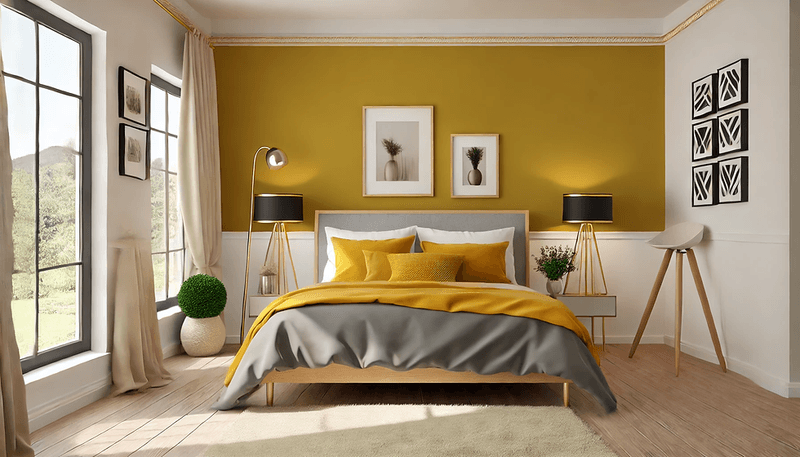 34 Best Bedroom Colour Ideas To Instantly Transform Your Home In 2025 - Decor Hint Mustard Yellow Boldness