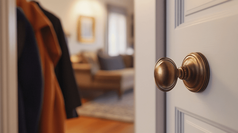 How To Fake A Deep Clean 10 Visual Tricks And 7 Spotless Secrets That Impress Guests - Decor Hint Polish Entryway Fixtures (Spotless Secret)