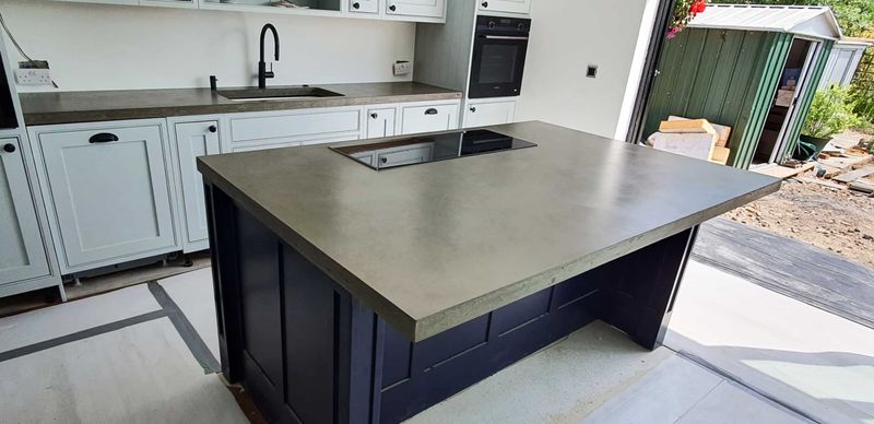 18 Popular Countertop Materials That Are Least Expensive And What To Know About Them - Decor Hint Concrete