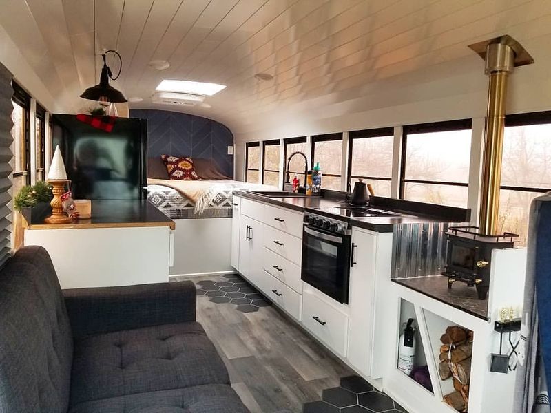 Converted School Bus Home
