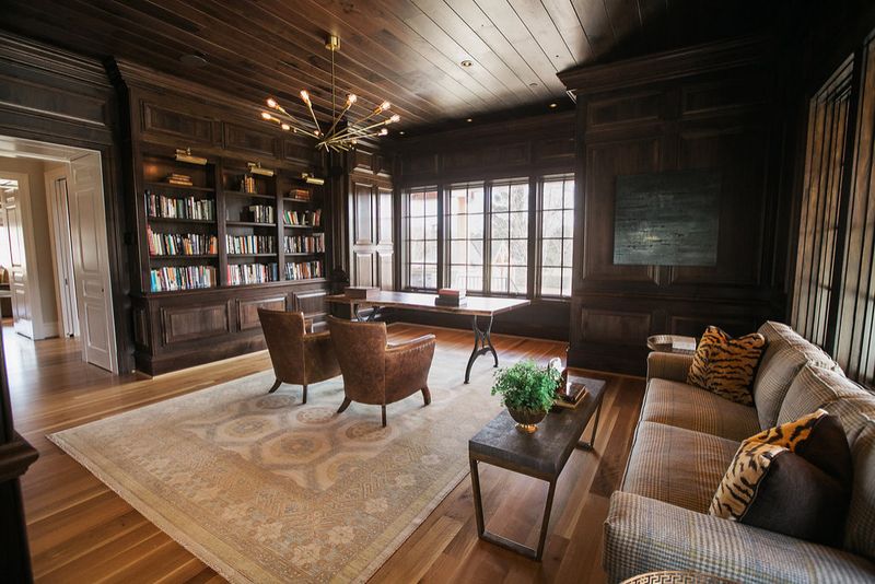 7 Overused Paint Colors Designers Are Ready To Retire - Decor Hint Brown Chocolate: The Den Darkness
