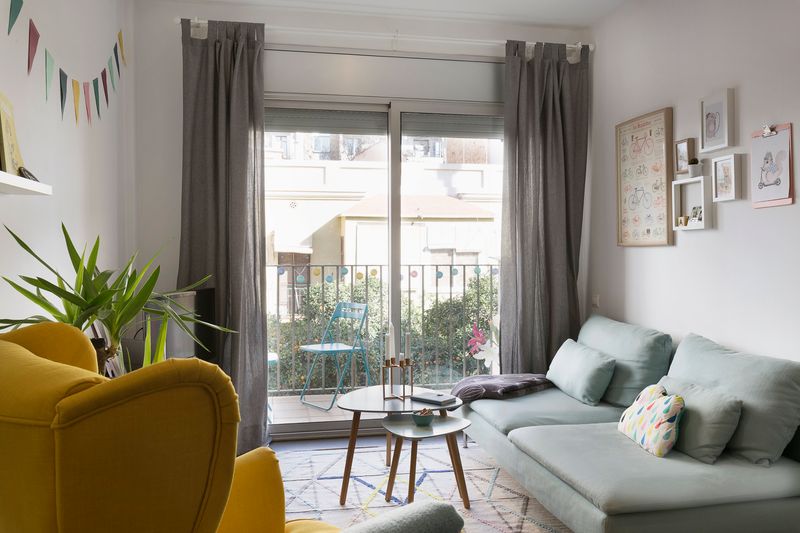 Heavy window drapes