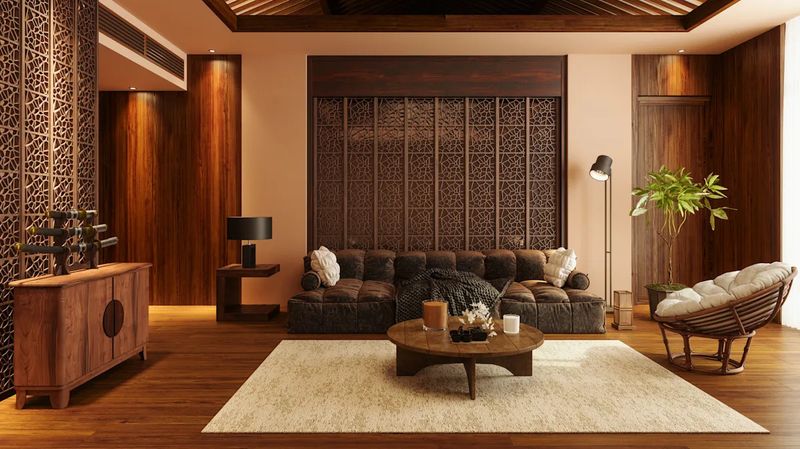 Designers Reveal 15 Home Decor Choices Falling Out Of Favor - Decor Hint Heavy Dark Wood Pieces