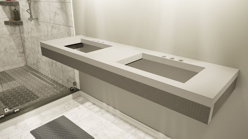 7 HGTV Renovation Hacks That Might Not Hold Up, And 5 Others To Think Twice About - Decor Hint Floating Vanities Without Wall Reinforcement