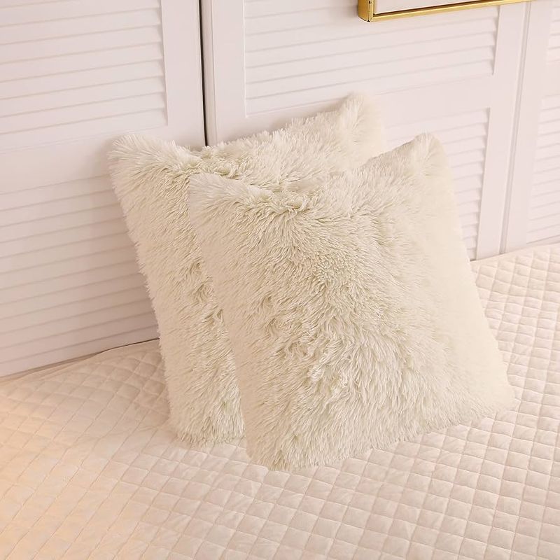 21 Cool Things Under $20 That'll Make Your Home Look More Expensive - Decor Hint Faux Fur Cushion Covers