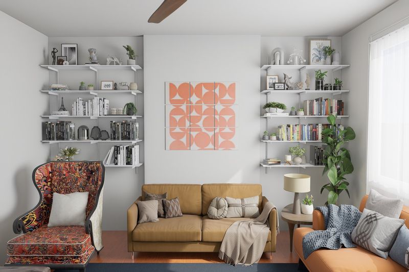 7 Small Room Decor Trends That Designers Say Will Be Forever Favorites In 2025 And Beyond - Decor Hint Floating Shelves With Purpose
