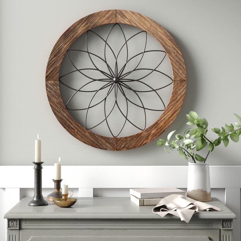 15 Latest Wall Decor Ideas Wooden Wall Decor Interior Design Wall Decorating For Living - Decor Hint Mixed Wood and Metal Wall Decor