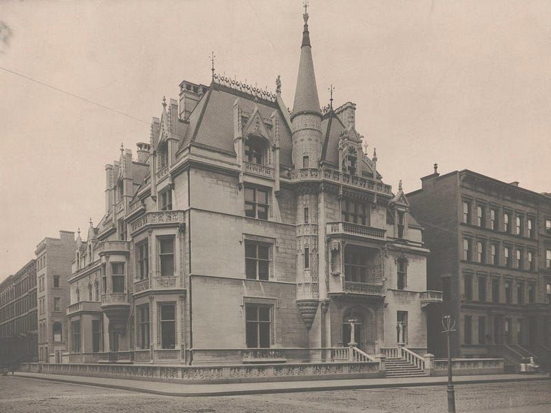 Millionaires' Row Then And Gone: Vintage Photos Of Long-Lost Gilded Age Mansions - Decor Hint French Elegance In Manhattan
