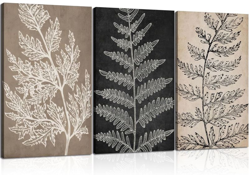 11 Gorgeous Garden Wall Decorating Ideas For A Perfect Outdoor Space - Decor Hint Framed Plant Silhouettes