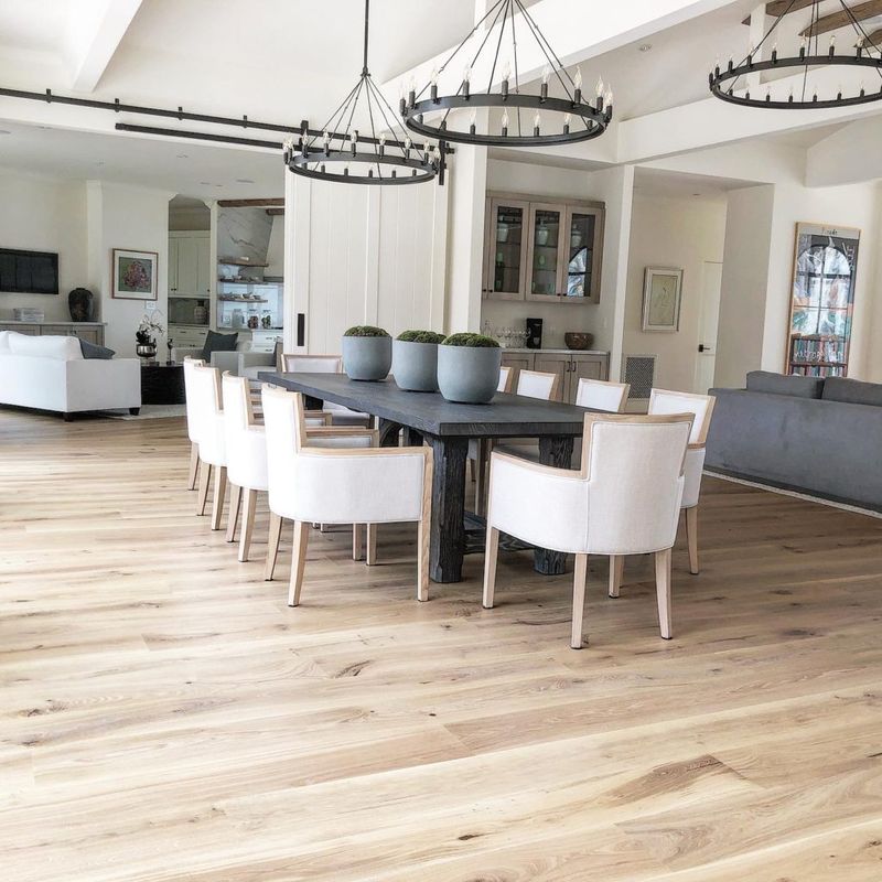 Light-Washed Hardwood Floors