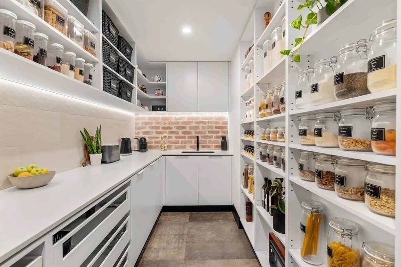 10 Items That Make Your Kitchen Look Cheap (Plus 10 That Do The Complete Opposite), According To Designers - Decor Hint Organized Pantry System
