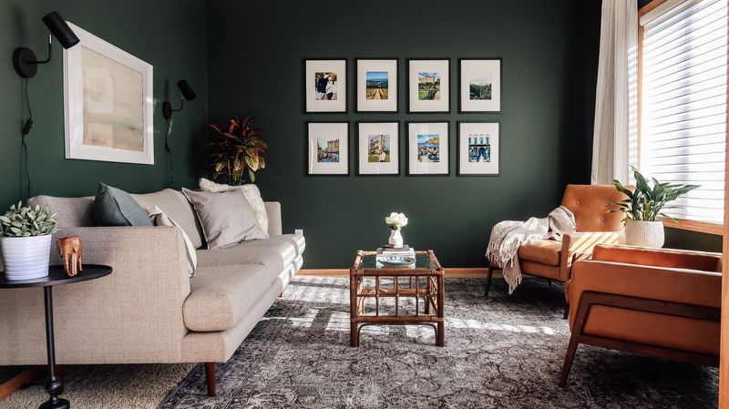 Small Living Room Trends: 9 Items Out, 9 Stylish Alternatives In - Decor Hint Dark Wall Colors