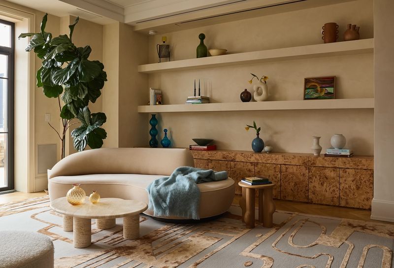 20 Modern Living Room Ideas That Feel At The Cutting Edge Of Design, Yet Still Soft And Inviting - Decor Hint Floating Architectural Elements