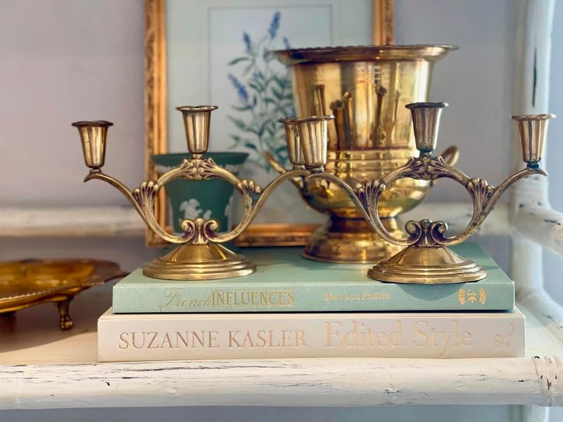 5 Thrifted Home Items To Avoid, And 10 That Are Suddenly Cool Again - Decor Hint COOL AGAIN: Brass Accents