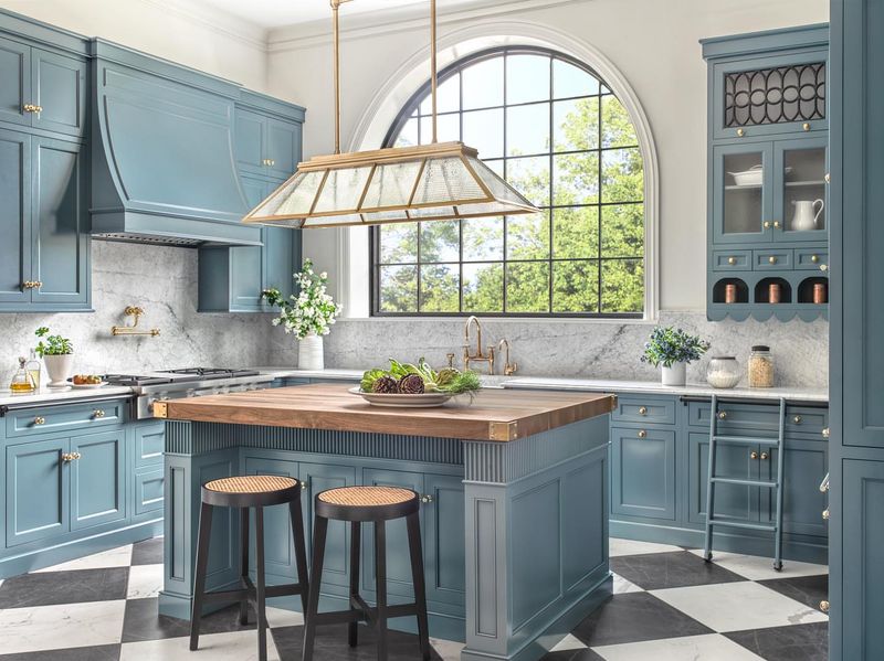 12 Kitchen Colors Designers Say You Should Try In 2025 Instead Of Many Shades Of Green (Plus 6 More Gorgeous Shades) - Decor Hint Powder Blue