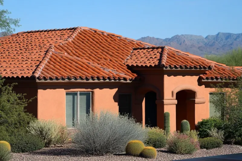 Metal Or Clay Roofing For Heat Reflection