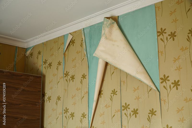 22 Things That Make Your Home Look Cheap - Decor Hint Peeling Wallpaper